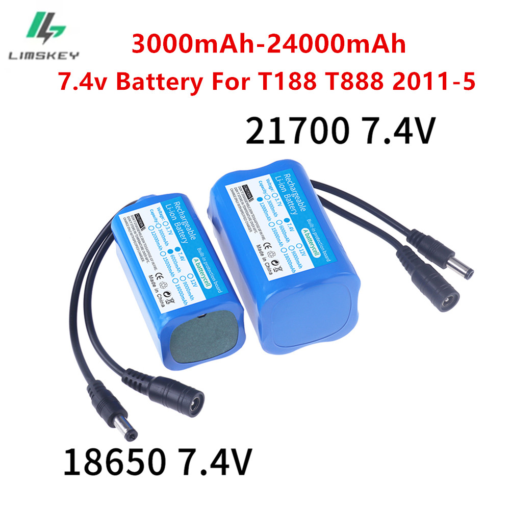Fish Finder Charger - 7.4V pil 3000mah/6000mah/9000mah/12000mah T188 T888 2011-5