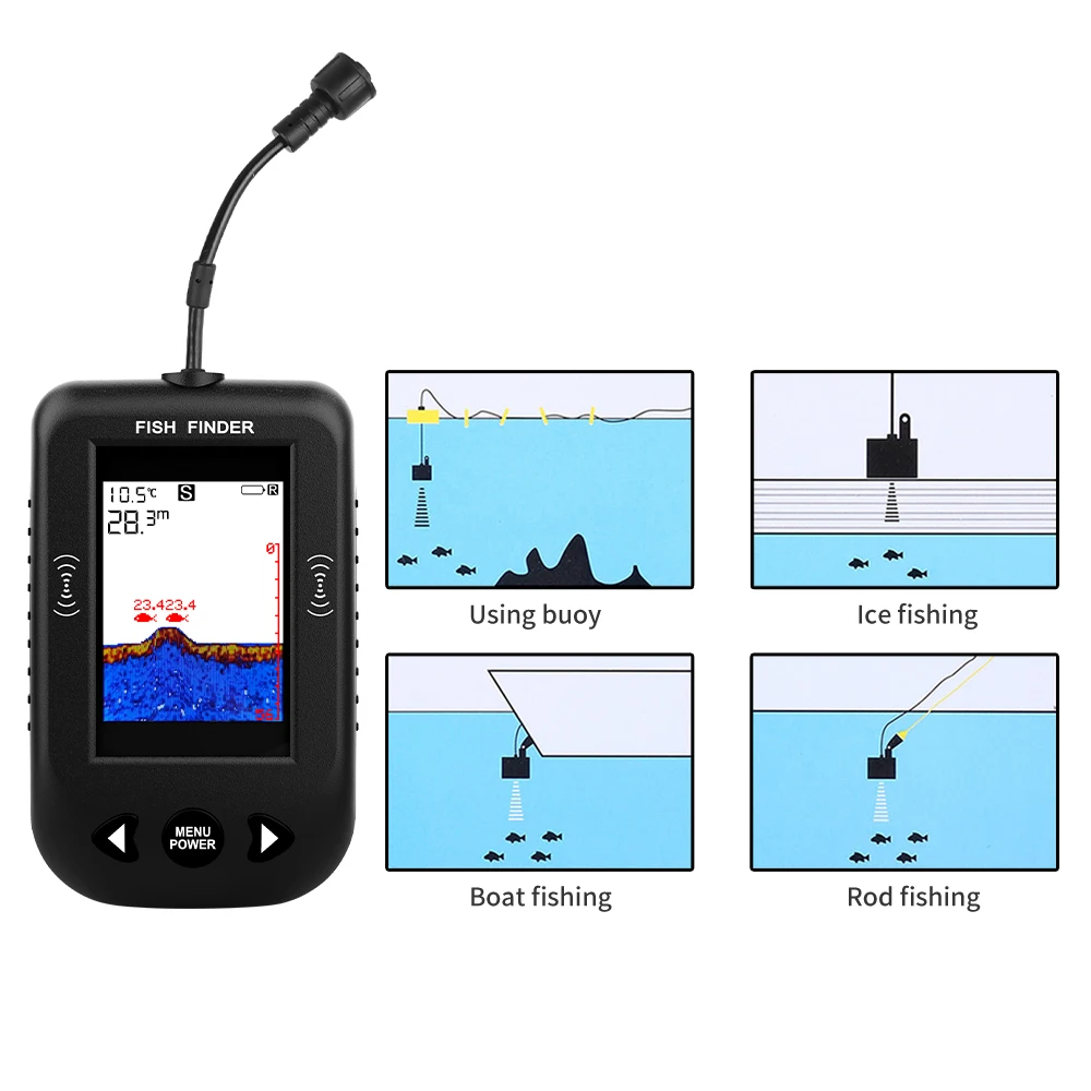 Alarm 100 M Taşınabilir Sonar  - Fish Finder Portable incelemesi ve fiyatı