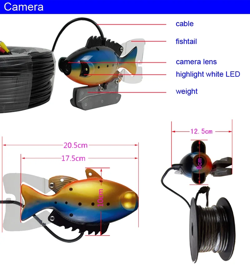 SY801 Tam Su Geçirmez Sualtı B - Fish Finder Case incelemesi ve fiyatı