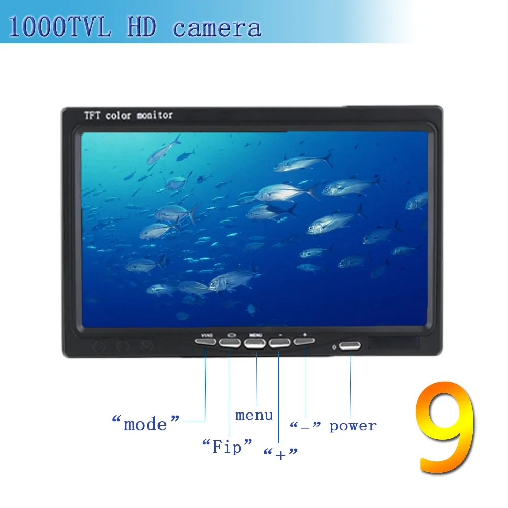 Balık bulucu F08A 9 inç Sualtı - Fish Finder incelemesi ve fiyatı