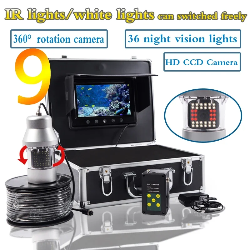 Balık bulucu F08A 9 inç Sualtı - Fish Finder incelemesi ve fiyatı
