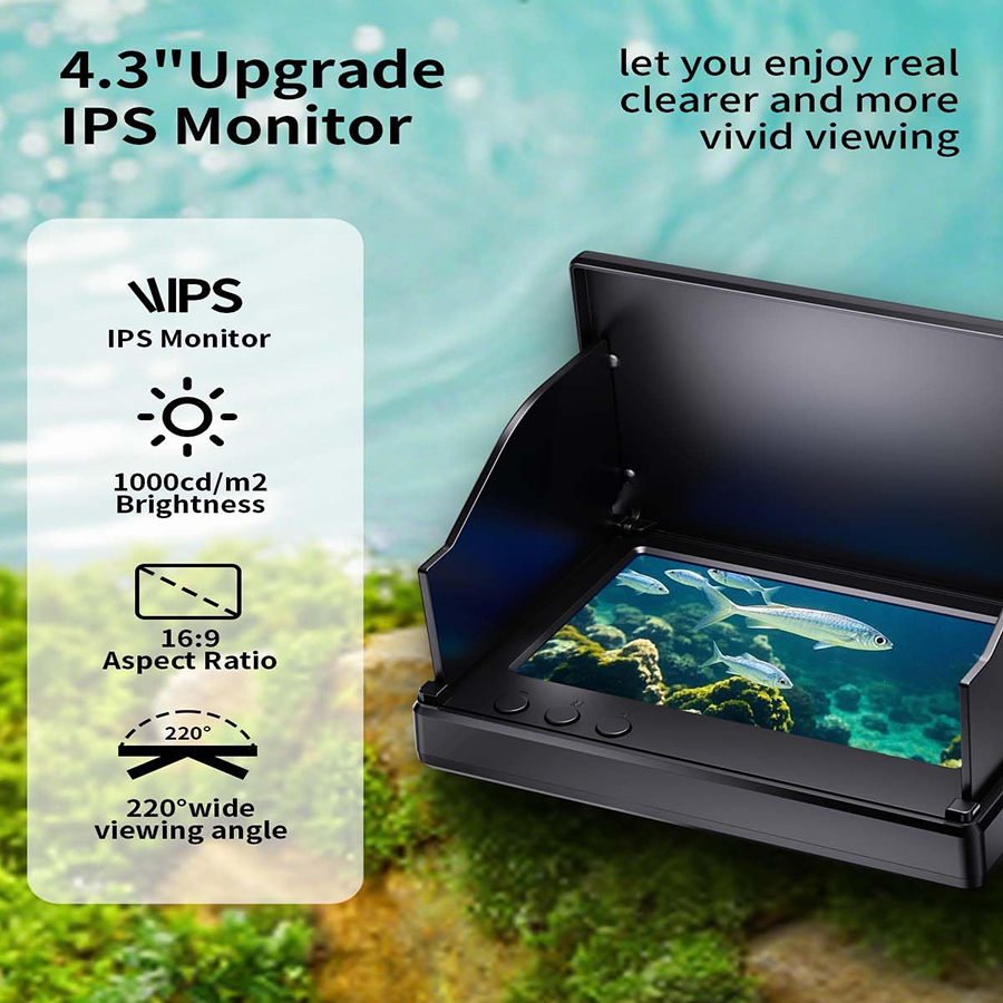 FOURQ El Tipi 1080P 4.3'' LCD  - Fish Finder Portable incelemesi ve fiyatı