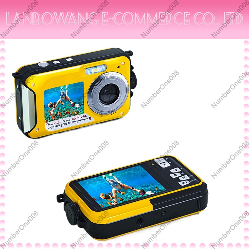 Çift Ekranlı Su Geçirmez Aksiy - Underwater Camera incelemesi ve fiyatı