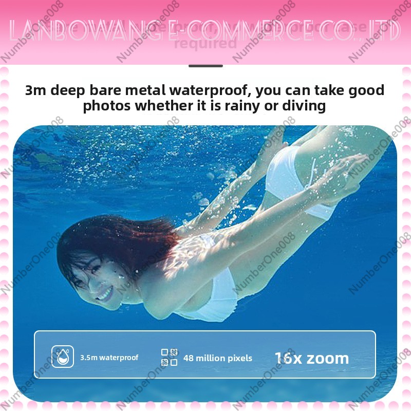 Çift Ekranlı Su Geçirmez Aksiy - Underwater Camera incelemesi ve fiyatı